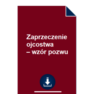 zaprzeczenie-ojcostwa-wzor-pozwu-pdf-doc