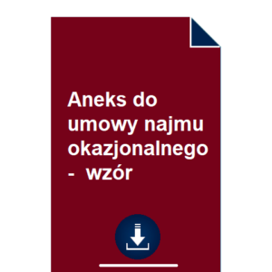 aneks-do-umowy-najmu-okazjonalnego-wzor