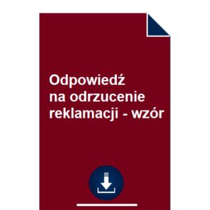 odpowiedz-na-odrzucenie-reklamacji-wzor-pdf-doc