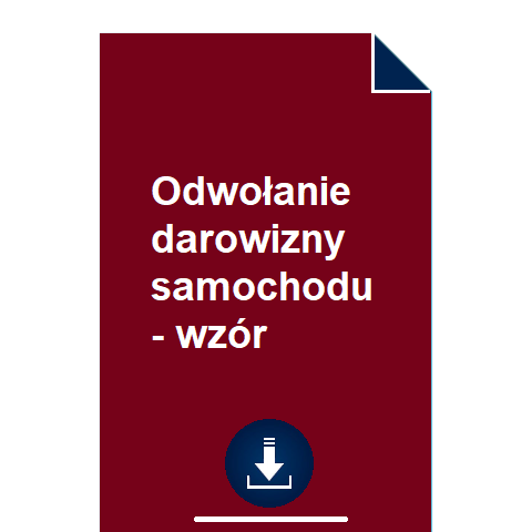 odwolanie-darowizny-samochodu-wzor