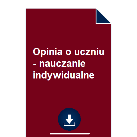 opinia-o-uczniu-nauczanie-indywidualne