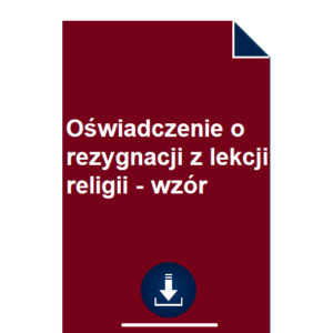 oswiadczenie-o-rezygnacji-z-lekcji-religii-wzor