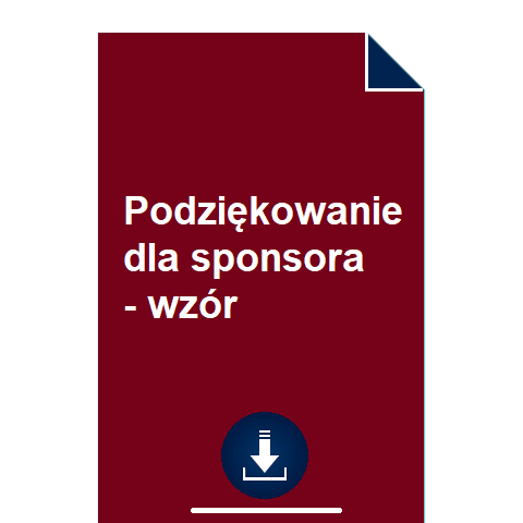 podziekowanie-dla-sponsora-wzor