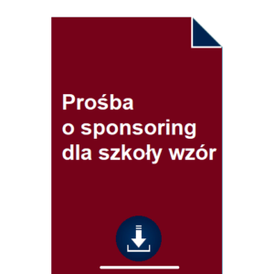 prosba-o-sponsoring-dla-szkoly-wzor