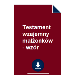 testament-wzajemny-malzonkow-wzor