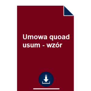 umowa-quoad-usum-wzor