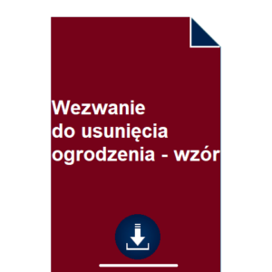 wezwanie-do-usuniecia-ogrodzenia-wzor-pdf-doc