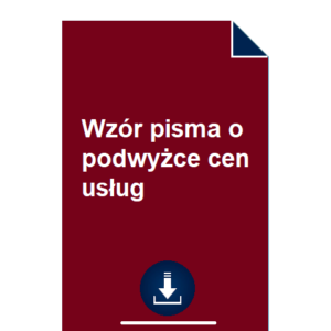 wzor-pisma-o-podwyzce-cen-uslug