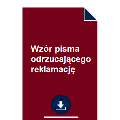 wzor-pisma-odrzucajacego-reklamacje-pdf-doc