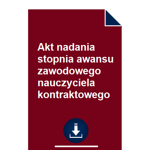 akt-nadania-stopnia-awansu-zawodowego-nauczyciela-kontraktowego