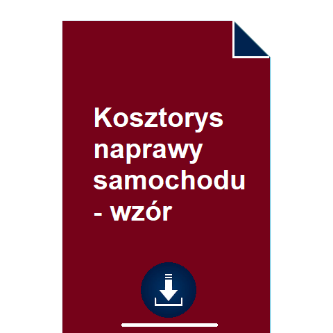 kosztorys-naprawy-samochodu-wzor