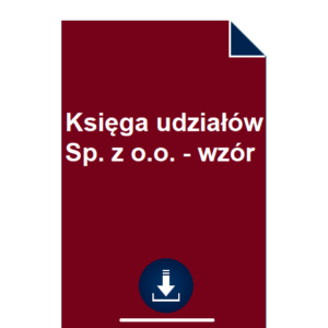 ksiega-udzialow-sp-z-o-o-wzor