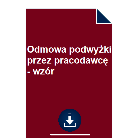 odmowa-podwyzki-przez-pracodawce-wzor