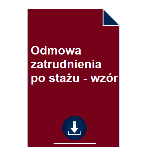 odmowa-zatrudnienia-po-stazu-wzor