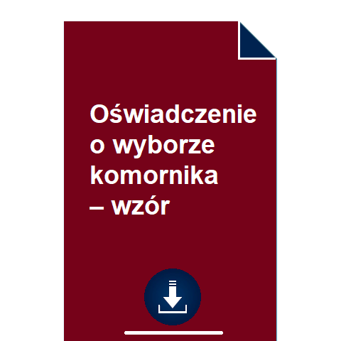 oswiadczenie-o-wyborze-komornika-wzor