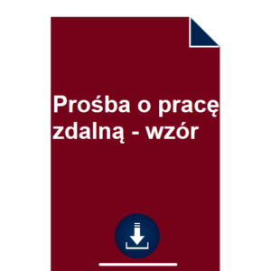 prosba-o-prace-zdalna-wzor