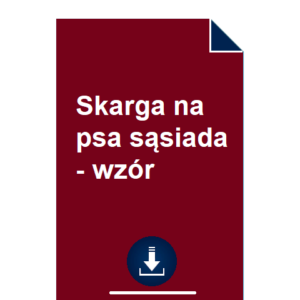 skarga-na-psa-sasiada-wzor-pdf-doc-przyklad