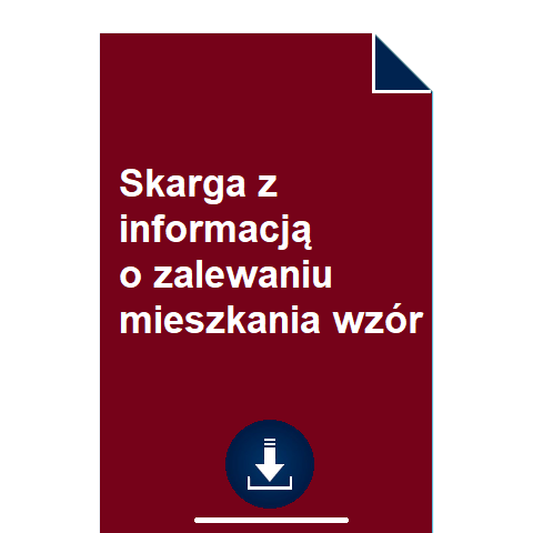 skarga-z-informacja-o-zalewaniu-mieszkania-wzor