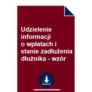 udzielenie-informacji-o-wplatach-i-stanie-zadluzenia-dluznika-wzor