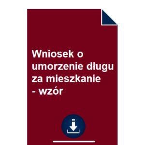 wniosek-o-umorzenie-dlugu-za-mieszkanie-wzor