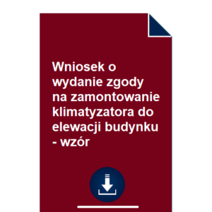 wniosek-o-wydanie-zgody-na-zamontowanie-klimatyzatora-do-elewacji-budynku-wzor