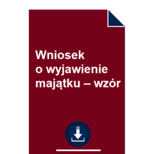 wniosek-o-wyjawienie-majatku-wzor