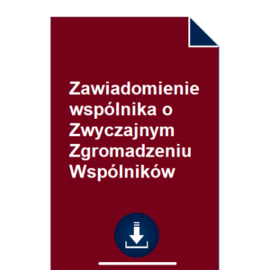 zawiadomienie-wspolnika-o-zwyczajnym-zgromadzeniu-wspolnikow