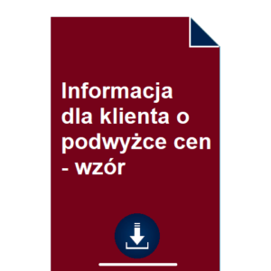 informacja-dla-klienta-o-podwyzce-cen-wzor