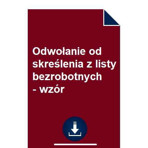 odwolanie-od-skreslenia-z-listy-bezrobotnych-wzor