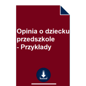 opinia-o-dziecku-przedszkole-przyklady