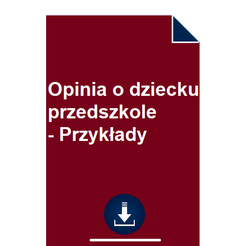 opinia-o-dziecku-przedszkole-przyklady