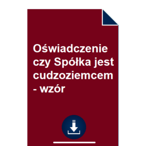 oswiadczenie-czy-spolka-jest-cudzoziemcem-wzor