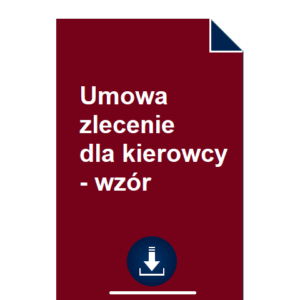 umowa-zlecenie-dla-kierowcy-wzor