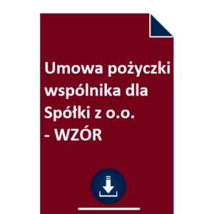 umowa-pozyczki-wspolnika-dla-spolki-z-o-o-wzor